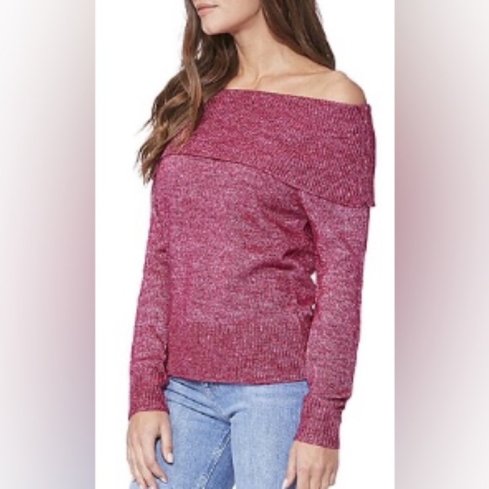 Paige Metallic Izabella Sweater NWT